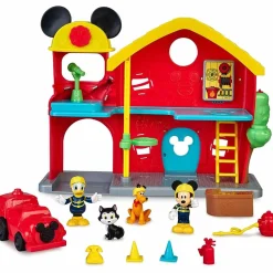 MICKEY Mouse - Estación de Bomberos* Coleccionables Y Mini Mundos