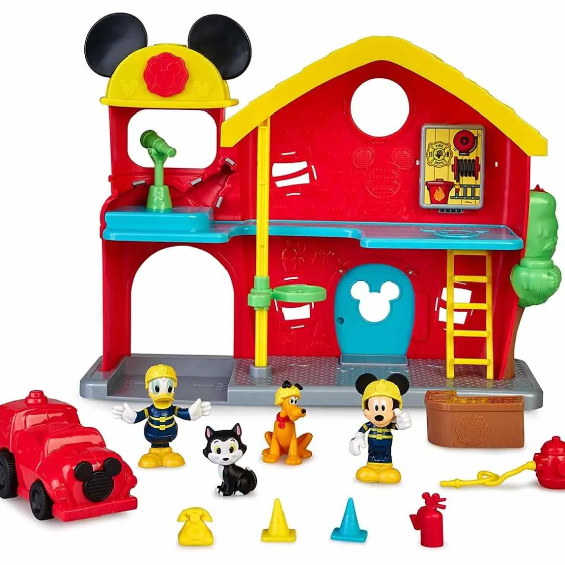 MICKEY Mouse - Estación de Bomberos* Coleccionables Y Mini Mundos