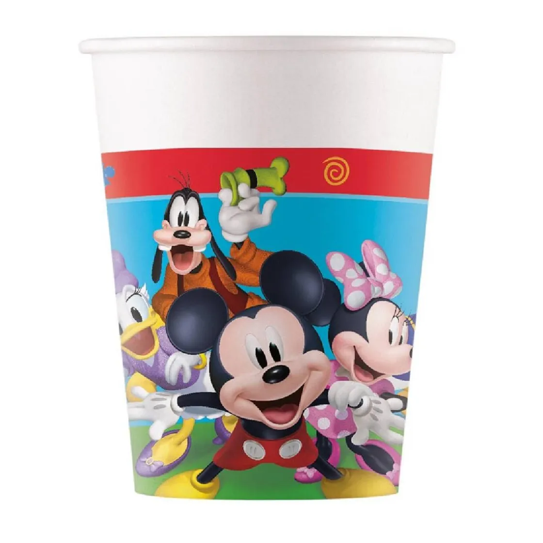 TOYS "R" US Mickey Mouse - Pack de 8 vasos de cartón - Rock The House