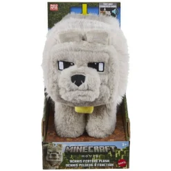 MATTEL Minecraft - Peluche Dennis el lobo