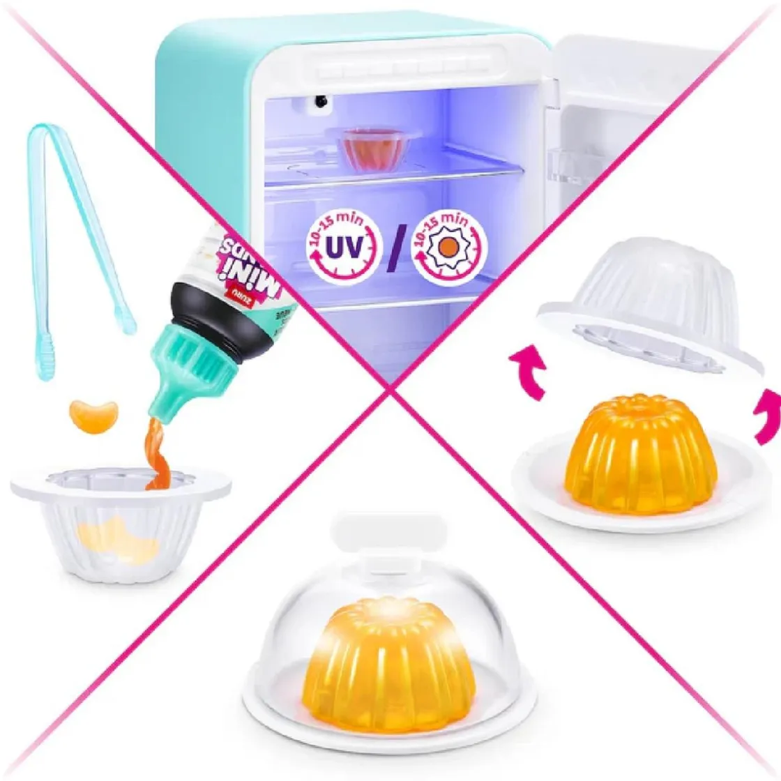 TOYS "R" US Mini Brands - Pack Llena la nevera* Coleccionables Y Mini Mundos