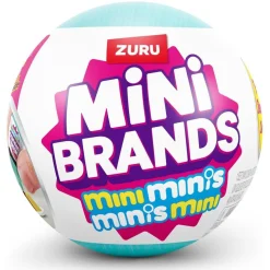 ZURU Mini Brands - Mini Minis - Cápsula sorpresa Llena la nevera* Coleccionables Y Mini Mundos