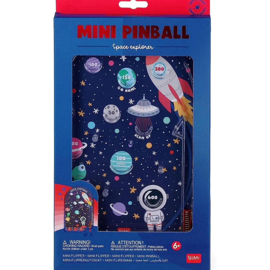 TOYS "R" US Mini pinball espacial divertido para Navidad y cumpleaños ㅤ