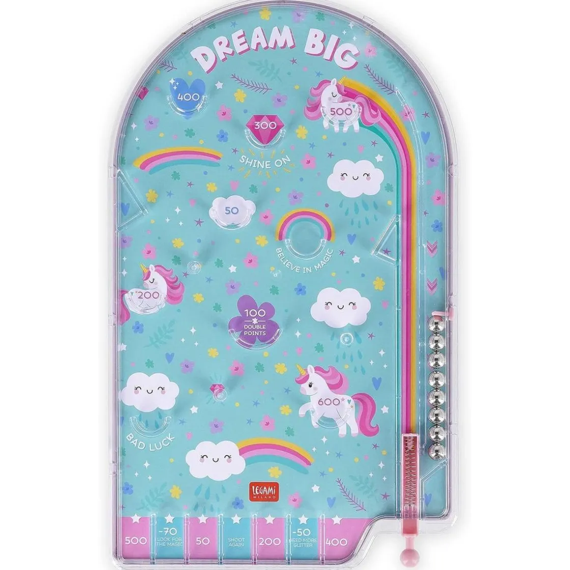 TOYS "R" US Mini pinball portátil tema unicornio ㅤ