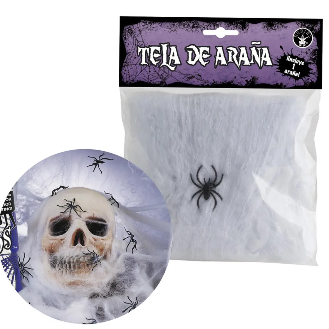 RUBIE'S Mini Telaraña Blanca* Halloween