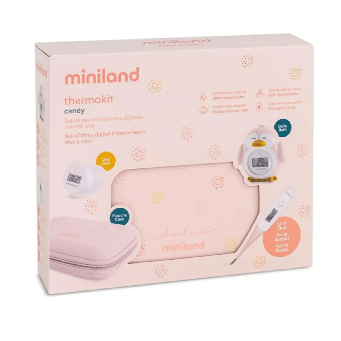 MINILAND - Set de termómetros digitales Thermokit Dolce candy