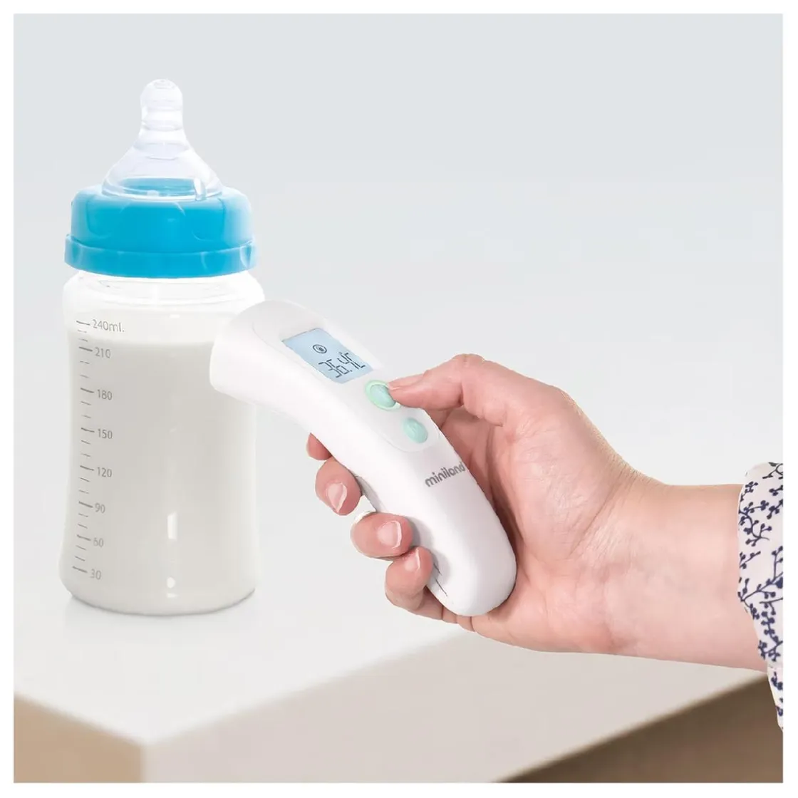 MINILAND - Termómetro digital sin contacto Thermoadvanced Easy blanco* Cuidado·Balanzas Y Termómetros