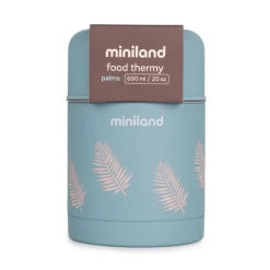 MINILAND - Termo para sólidos 600 ml Thermy Palms* Preparación Comida Y Accesorios·Termos, Recipientes Y Contenedores