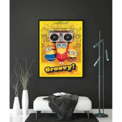ABYSSE CORP Minions - Poster Groovy Minions tamaño 91.5 x 61 cm* Friki Zone|Merchandising