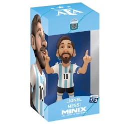 BANDAI Minix - Figura Messi 12cm - Argentina
