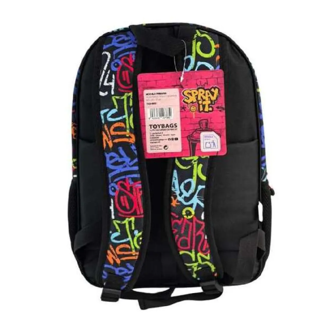 RANKING Mochila 2 compartimentos Graffiti
