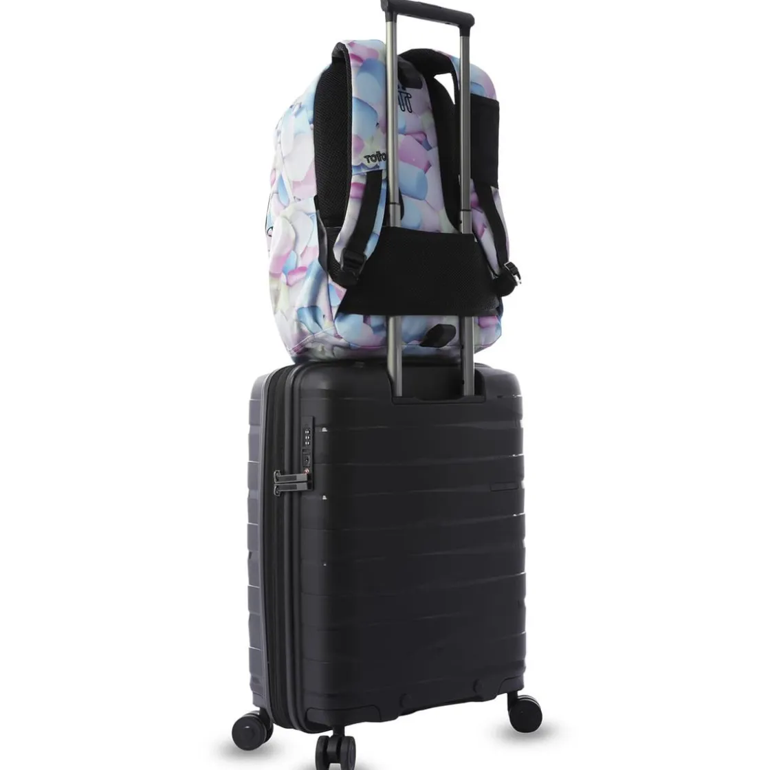 TOTTO Mochila Acuareles Glitter - Spong* Material Escolar