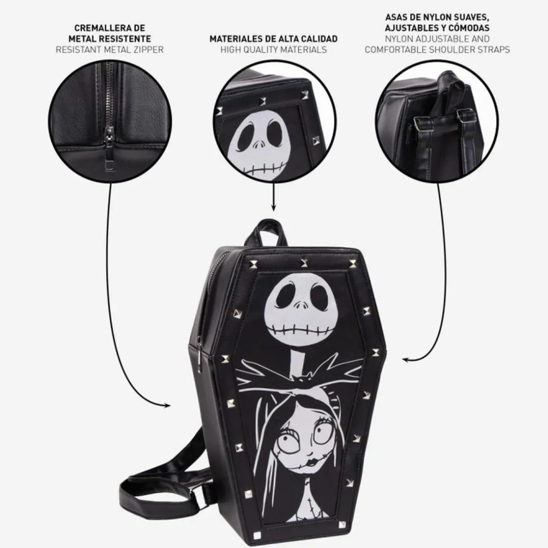 ARTESANIA CERDÁ Mochila casual Pesadilla antes de Navidad* Merchandising|Friki Zone