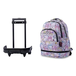 TOTTO Mochila Desmontable Tiza Glitter - PAWS