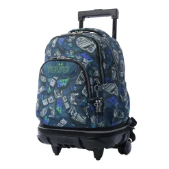 TOTTO Mochila Desmontable Tiza - Button* Material Escolar