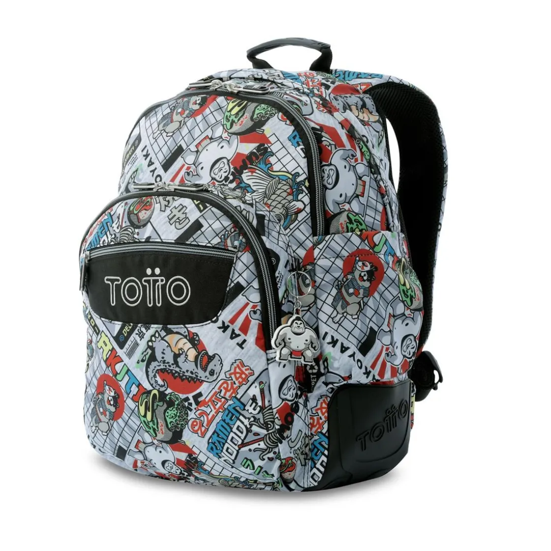 TOTTO Mochila Rayol - Ramen* Material Escolar