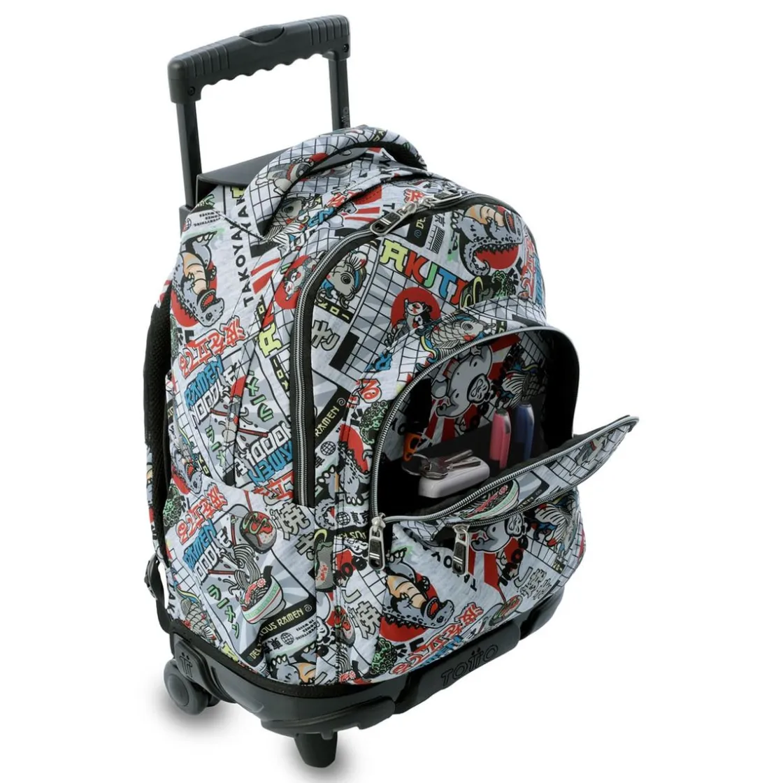 TOTTO Mochila Renglones - Ramen* Material Escolar