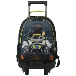 TOTTO Mochila Rue Bomper Monster Race M