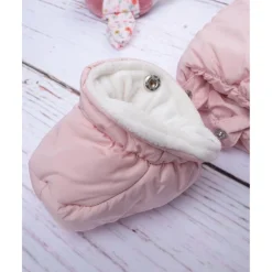 Prenatal Mono de nieve para niña de nylon rosa