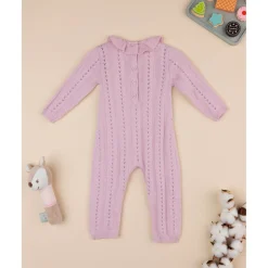 Prenatal Mono niña rosa tricot* Recién Nacido·Ropa Y Accesorios|Ropa Y Accesorios·Peleles