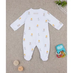 Prenatal Mono unisex sonrisa bordados por todas partes