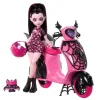 MONSTER HIGH - Draculaura y su Scooter