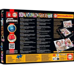 EDUCA BORRAS Monster High - Puzzle de 1000 piezas Monster High para adultos, 68 x 48 cm y cola Fix incluida ㅤ* Juegos Y Puzzles