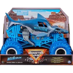 MONSTER JAM - Vehículo die cast Megalodon oscuro 1:24* Vehículos Y Circuitos