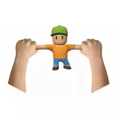 BIZAK Monsterflex - Pack 3 Stumble Guys* Figuras De Acción