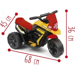 SUN&SPORT Moto Triciclo Eléctrica 6V* Vehículos De Batería O A Pedales
