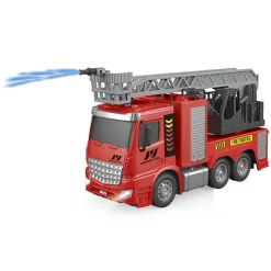 MOTOR & CO - Camión de Bomberos con Luz y Sonido* Vehículos Y Circuitos