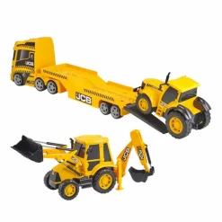 PRENATAL Motor & Co - Camión de transporte con 2 vehículos de construcción