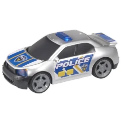 MOTORI & CO Motor & Co - Coche de policía con luz y sonido