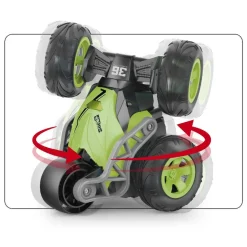 MOTORI & CO Motor & Co - Coche RC acrobacias con luz (varios colores)