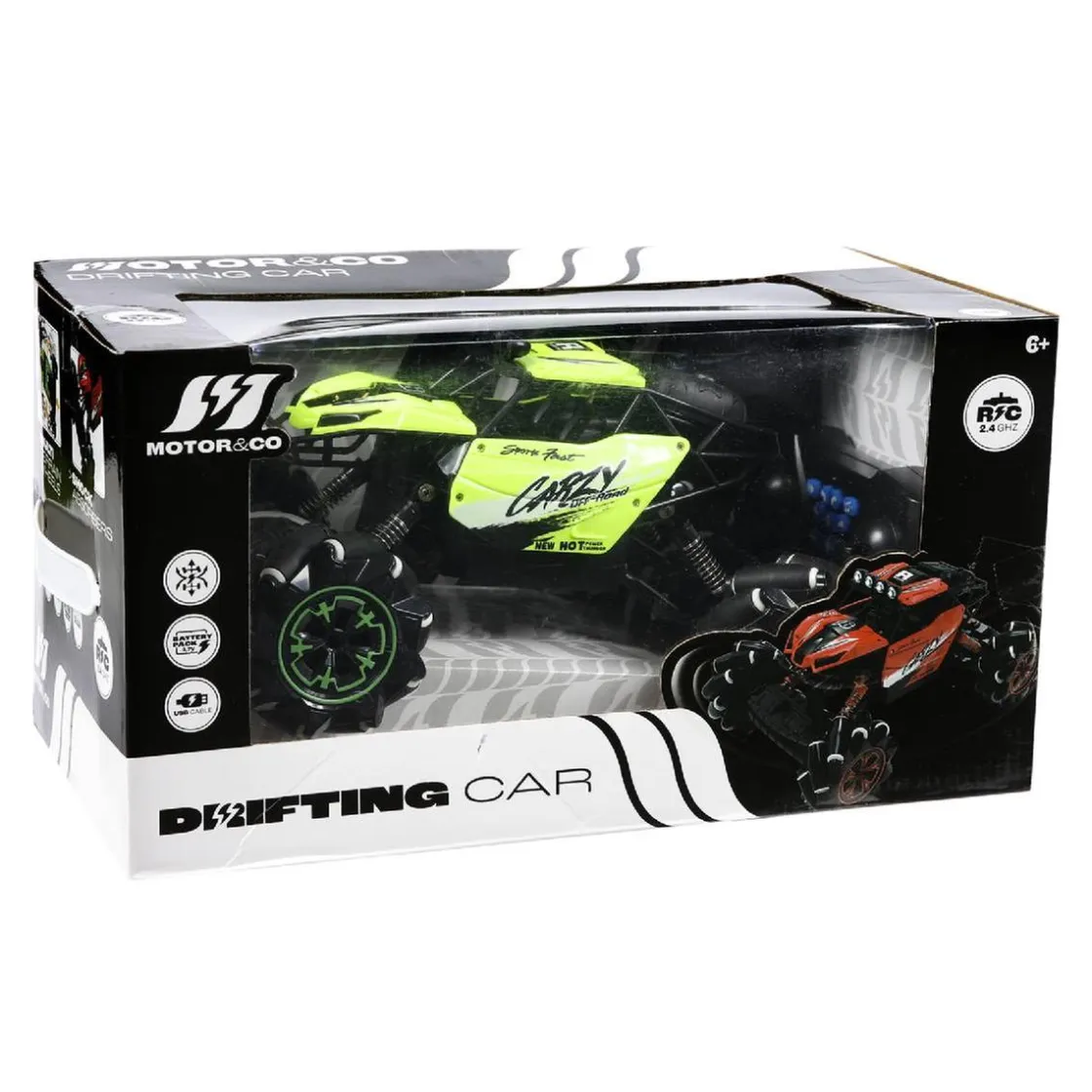 MOTORI & CO Motor & Co - Coche R/C de derrapaje (varios colores)