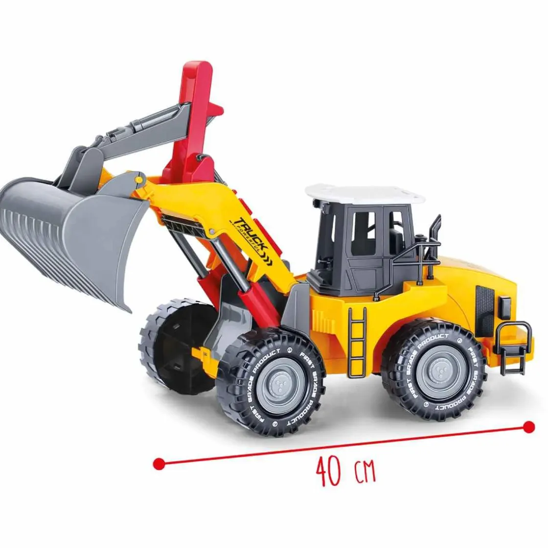 MOTORI & CO Motor & Co - Excavadora o Buldócer 2 en 1