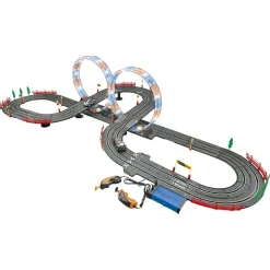 MOTOR & CO R/C Motor & Co - Pista de Carreras Adrenaline Flash 7,4 m con dos Coches