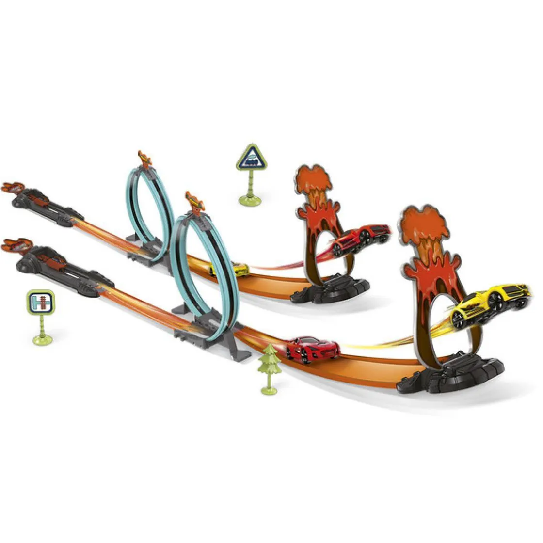 MOTOR & CO R/C Motor & Co - Pista Doble Challenge* Vehículos Y Circuitos