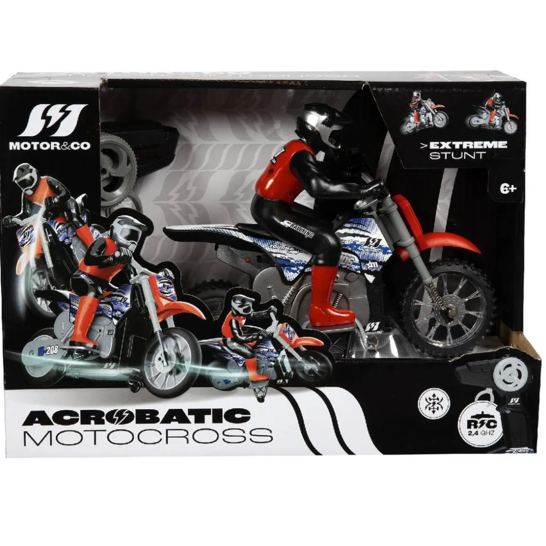 MOTORI & CO Motor & Co - RC Moto de motocross 25 cm* Vehículos Y Circuitos