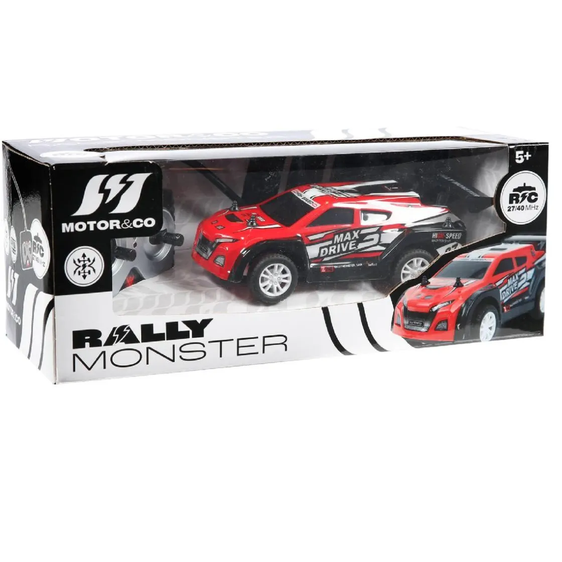 MOTORI & CO Motor & Co - Vehículo R/C Rally Monster (varios colores)
