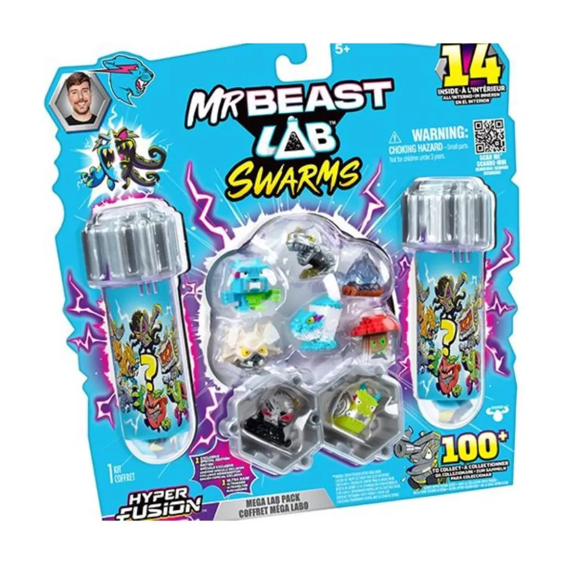 BEAST LAB Mr. Swarms - Pack 14 Figuras Coleccionables (Varios modelos)* Figuras De Acción