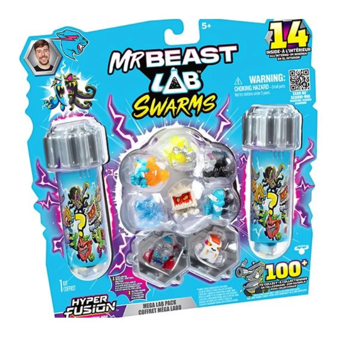 BEAST LAB Mr. Swarms - Pack 14 Figuras Coleccionables (Varios modelos)* Figuras De Acción