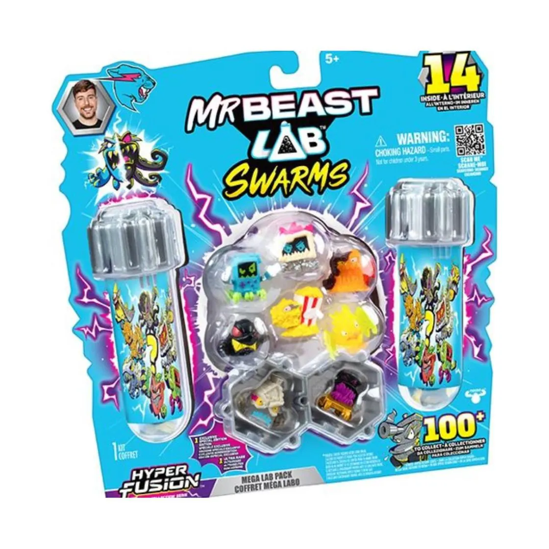 BEAST LAB Mr. Swarms - Pack 14 Figuras Coleccionables (Varios modelos)* Figuras De Acción