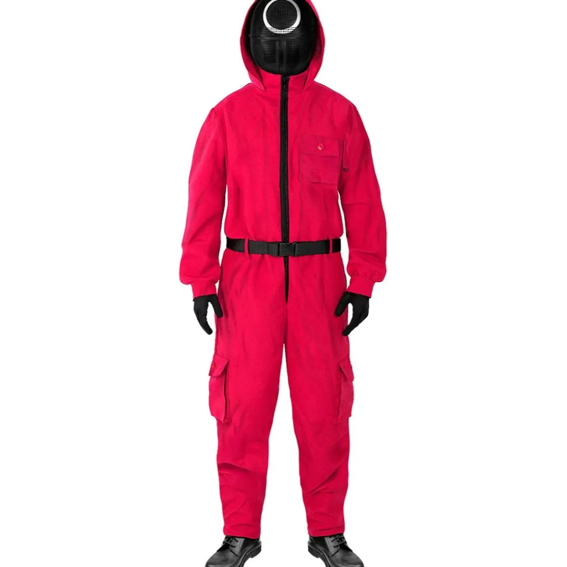 Funidelia Máscara el Juego del Calamar círculo - Oficial Netflix* Halloween|Disfraces