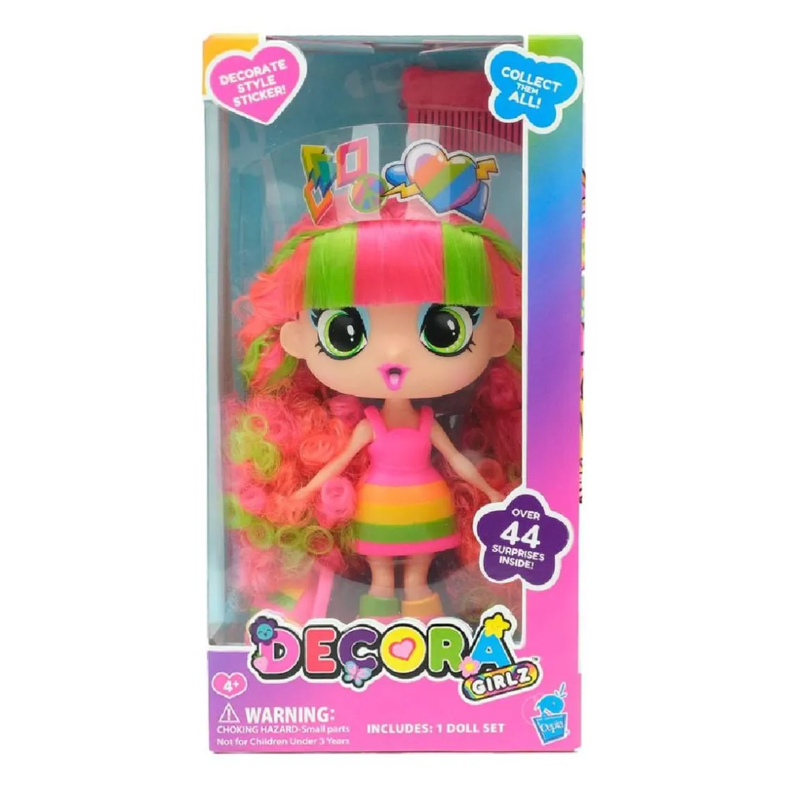 TOY PARTNER Muñeca Decora Girlz 12 cm (Varios modelos)