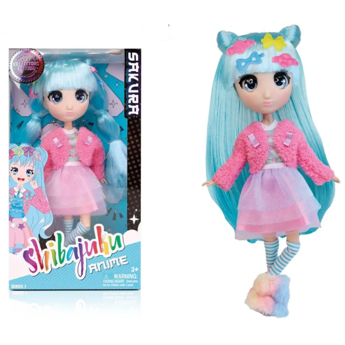 TOY PARTNER Muñeca Shibajuku Anime (Varios modelos)