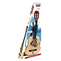MUSICSTAR Music Star - Guitarra de madera 75 cm
