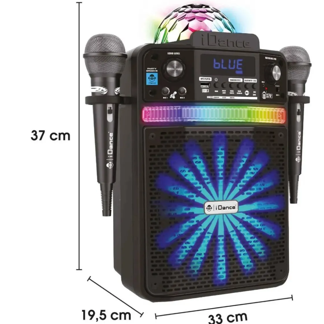 MUSICSTAR Music Star - Karaoke con dos micrófonos* Música|Electrónicos