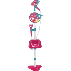 MUSIC STAR - Micrófono de pie inalámbrico