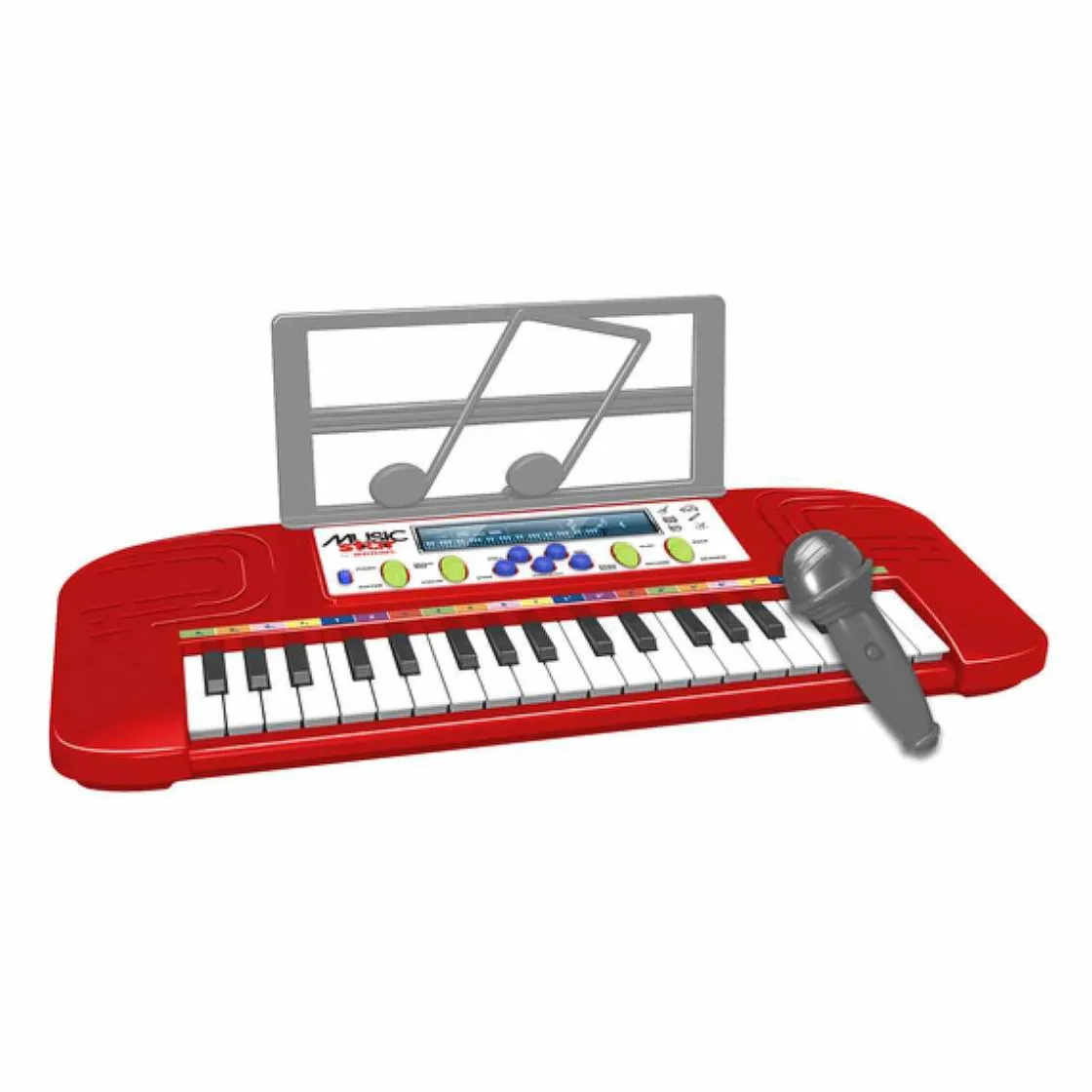 MUSICSTAR Music Star - Teclado eléctronico con micrófono* Electrónicos|Música